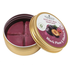 Vonný vosk sójový Black Plum & Rhubarb