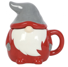 Hrnek Vánoční skřítek s pokličkou 300 ml