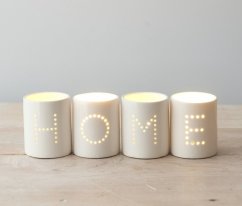 Set 4 svícnů HOME
