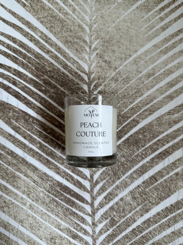 Svíčka - Peach Couture