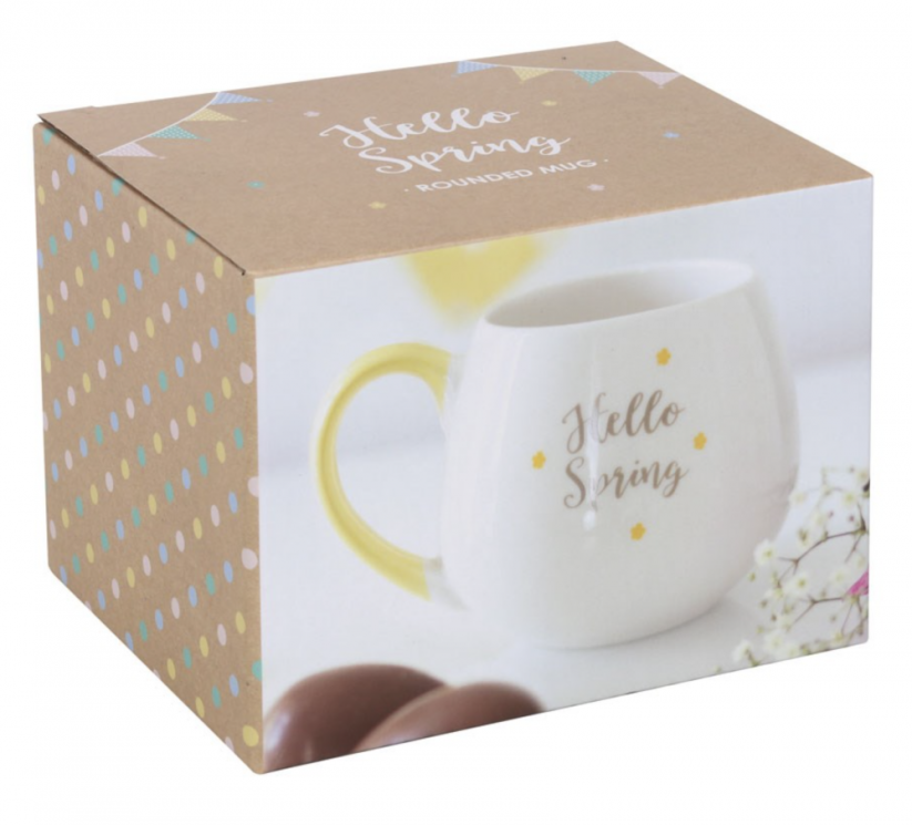 Hrnek s nápisem Hello Spring 500 ml