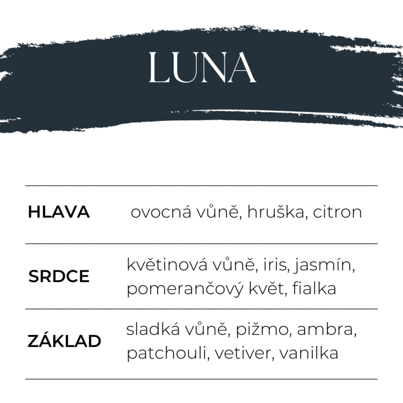 Vonný vosk Luna - Počet kusů: 1 kus - vzorek
